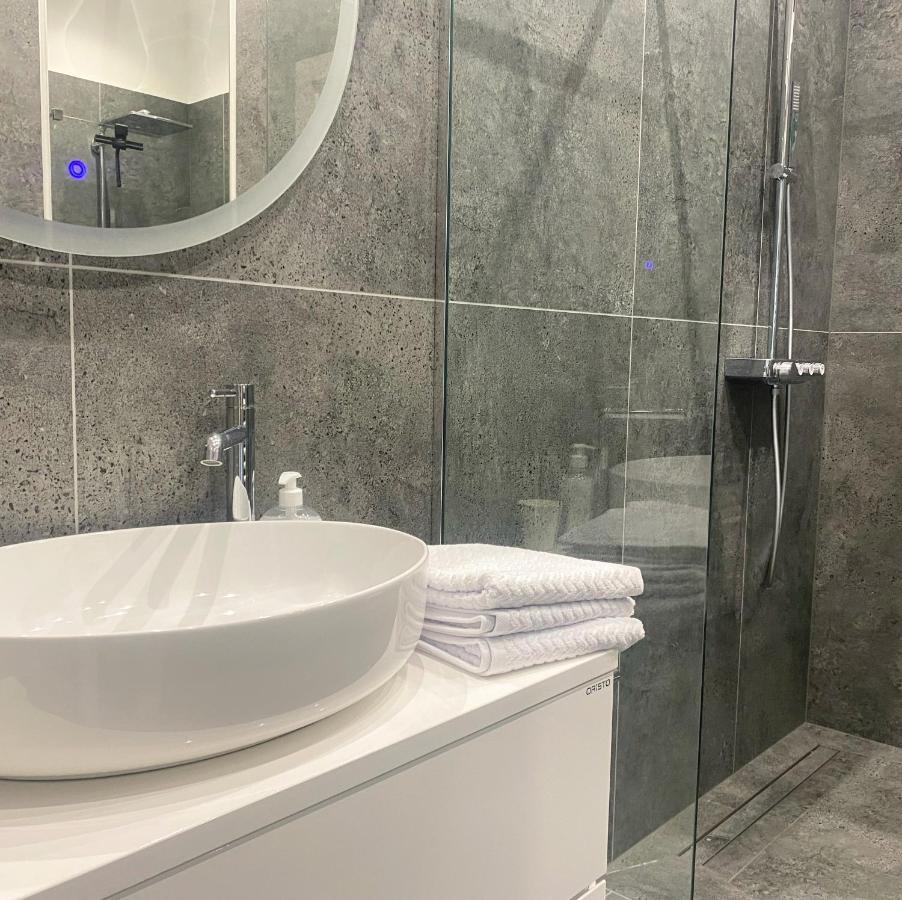 Hanza Tower Apartament Premium Plus Szczecin Dış mekan fotoğraf