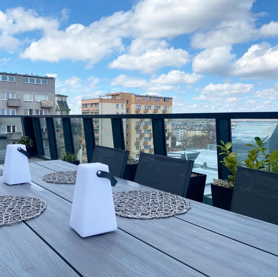 Hanza Tower Apartament Premium Plus Szczecin Dış mekan fotoğraf
